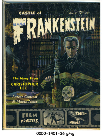 Castle of Frankenstein #02 © 1962 Gothic Castle